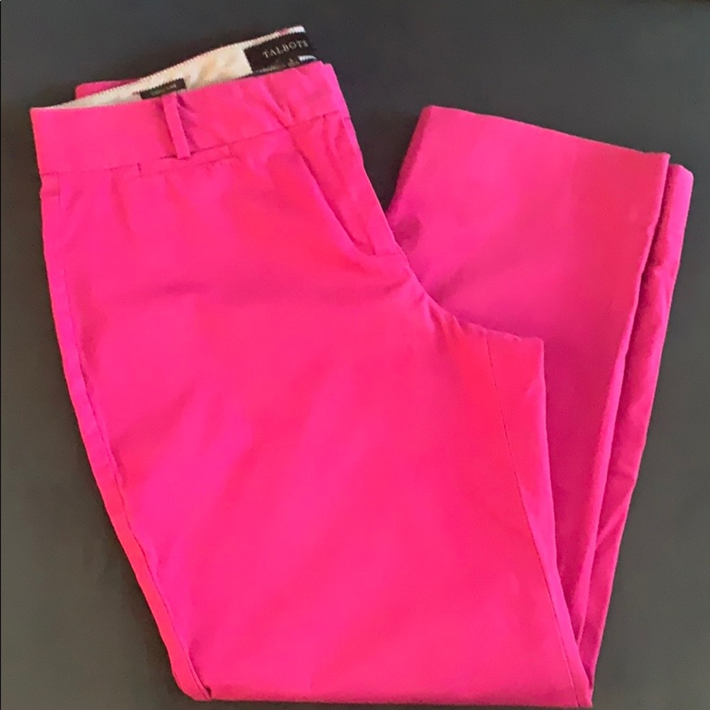 Signature Talbots Pants in purple-pink in size 8